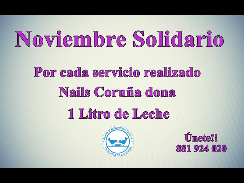 Campaña Solidaria en Nails Coruña